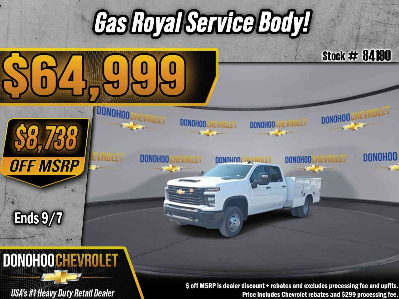 2026 Chevrolet Silverado 3500 HD Chassis Cab Work Truck in Summit White — front three-quarter view