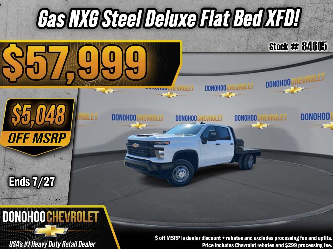 2026 Chevrolet Silverado 3500 HD Chassis Cab Work Truck in Summit White — front three-quarter view
