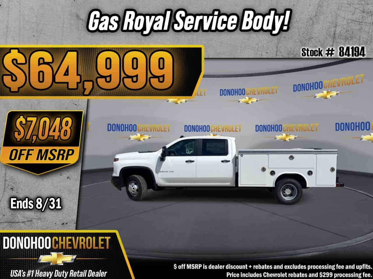 2026 Chevrolet Silverado 3500 HD Chassis Cab Work Truck in Summit White — front three-quarter view