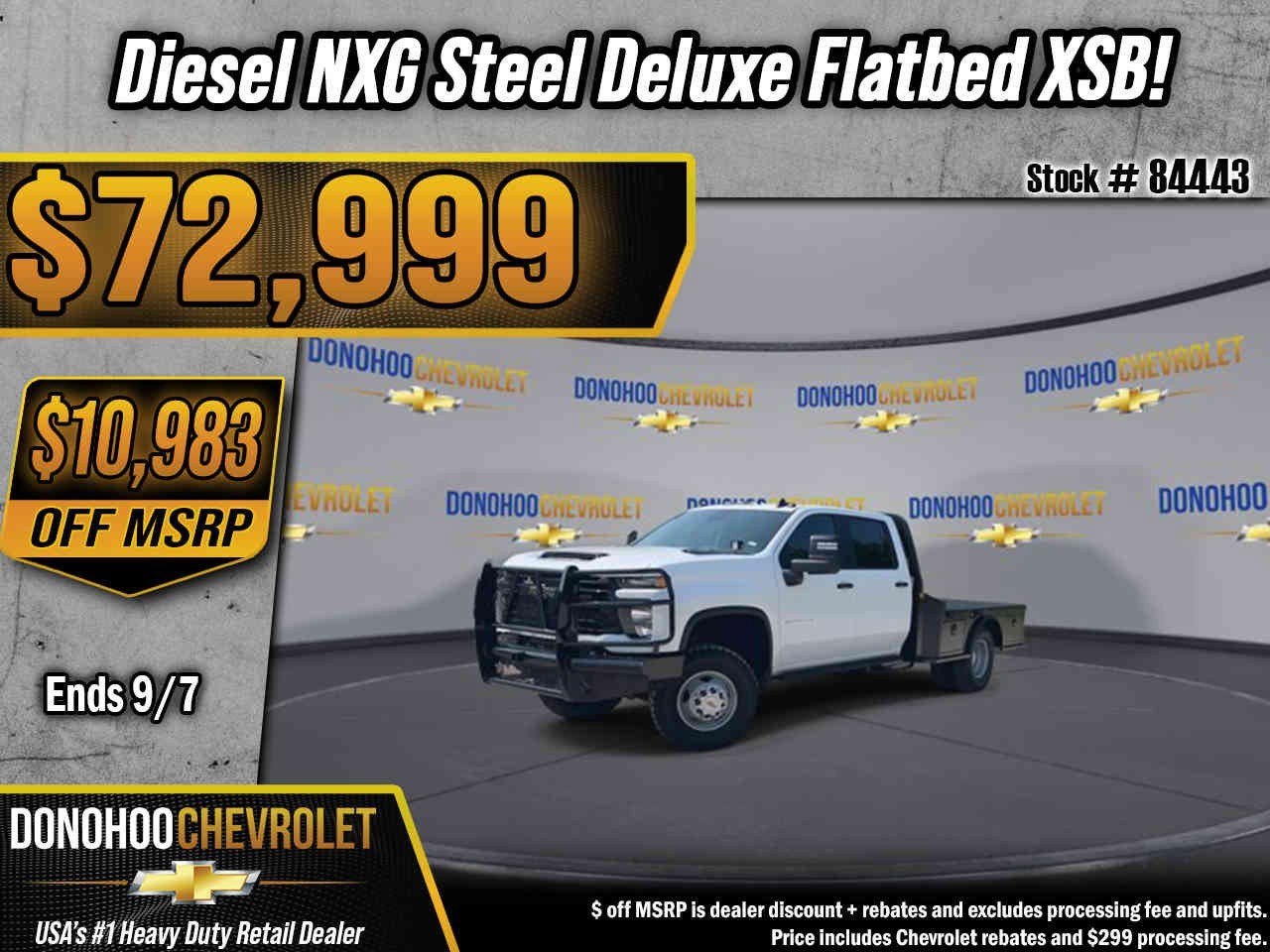 2026 Chevrolet Silverado 3500 HD Chassis Cab Work Truck in Summit White — front three-quarter view