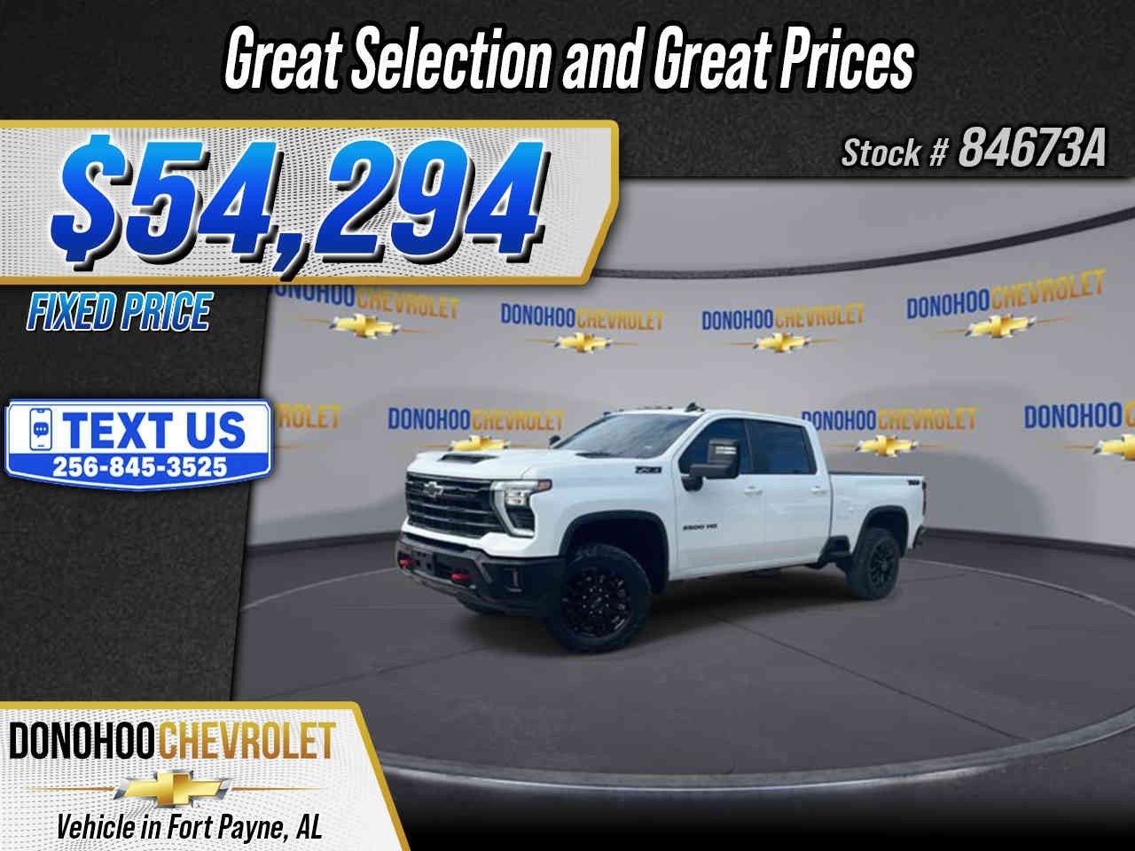 2025 Chevrolet Silverado 2500 HD LT in Summit White — front three-quarter view