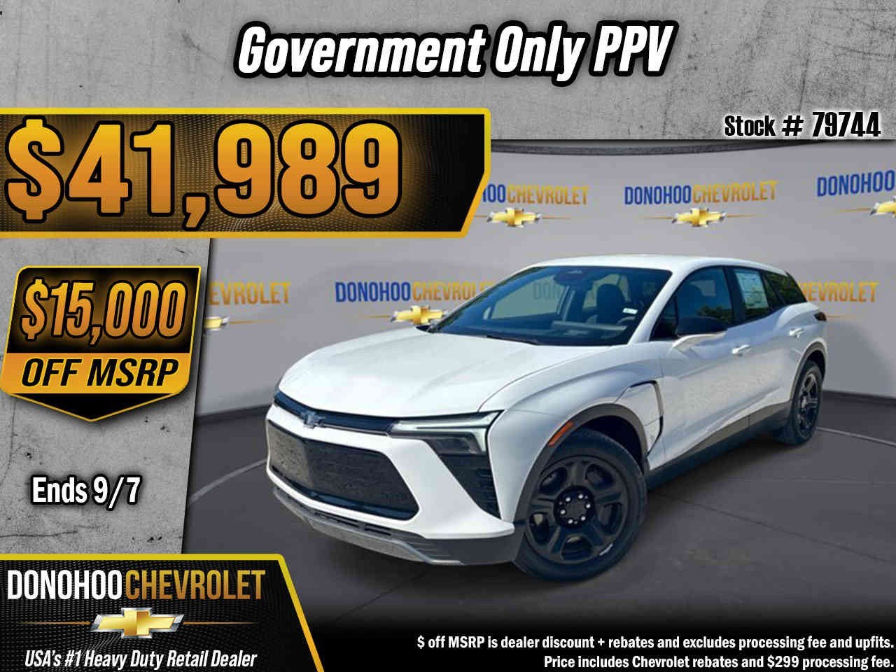 2025 Chevrolet Blazer EV Police Package