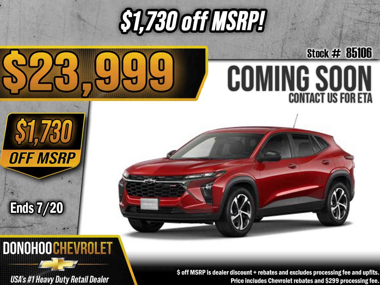 2026 Chevrolet Trax