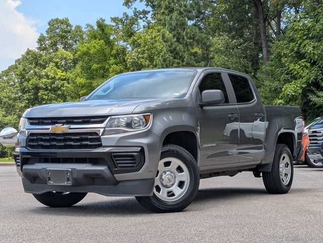 2021 Chevrolet Colorado — interior view
